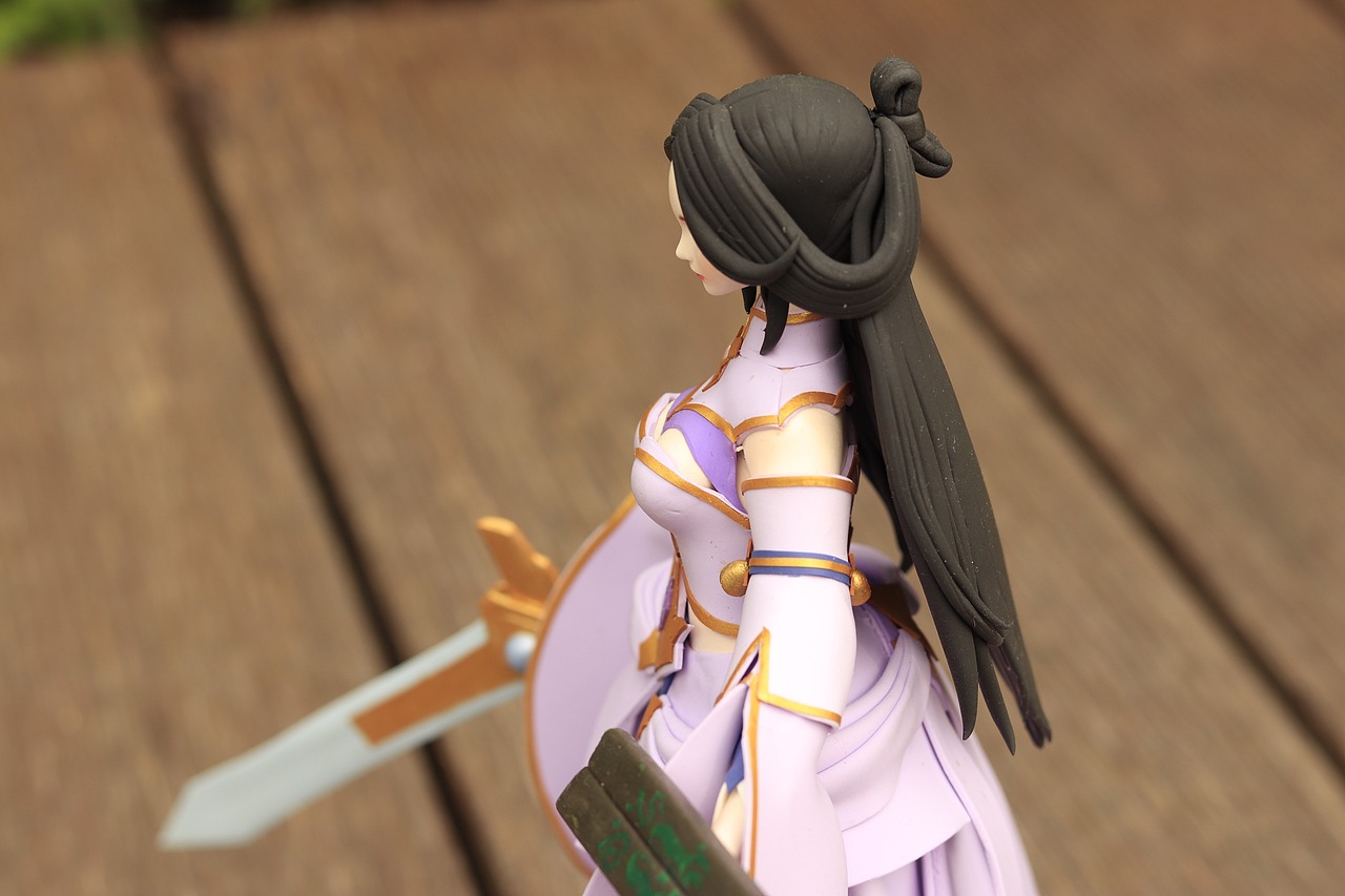 超轻粘土自制手办 紫霞仙子（王者荣耀露娜）