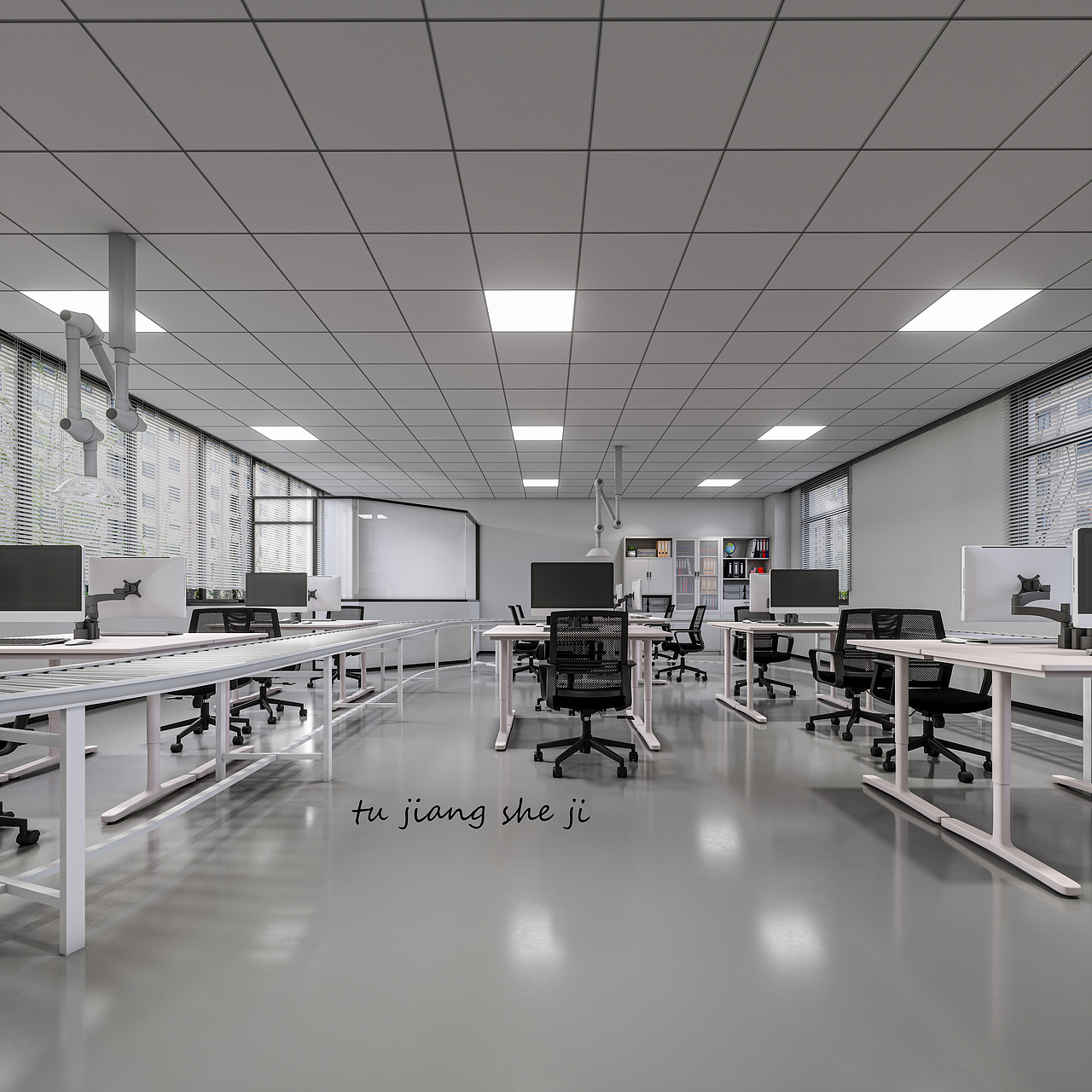 办公室设计——优雅与沉稳的艺术融合