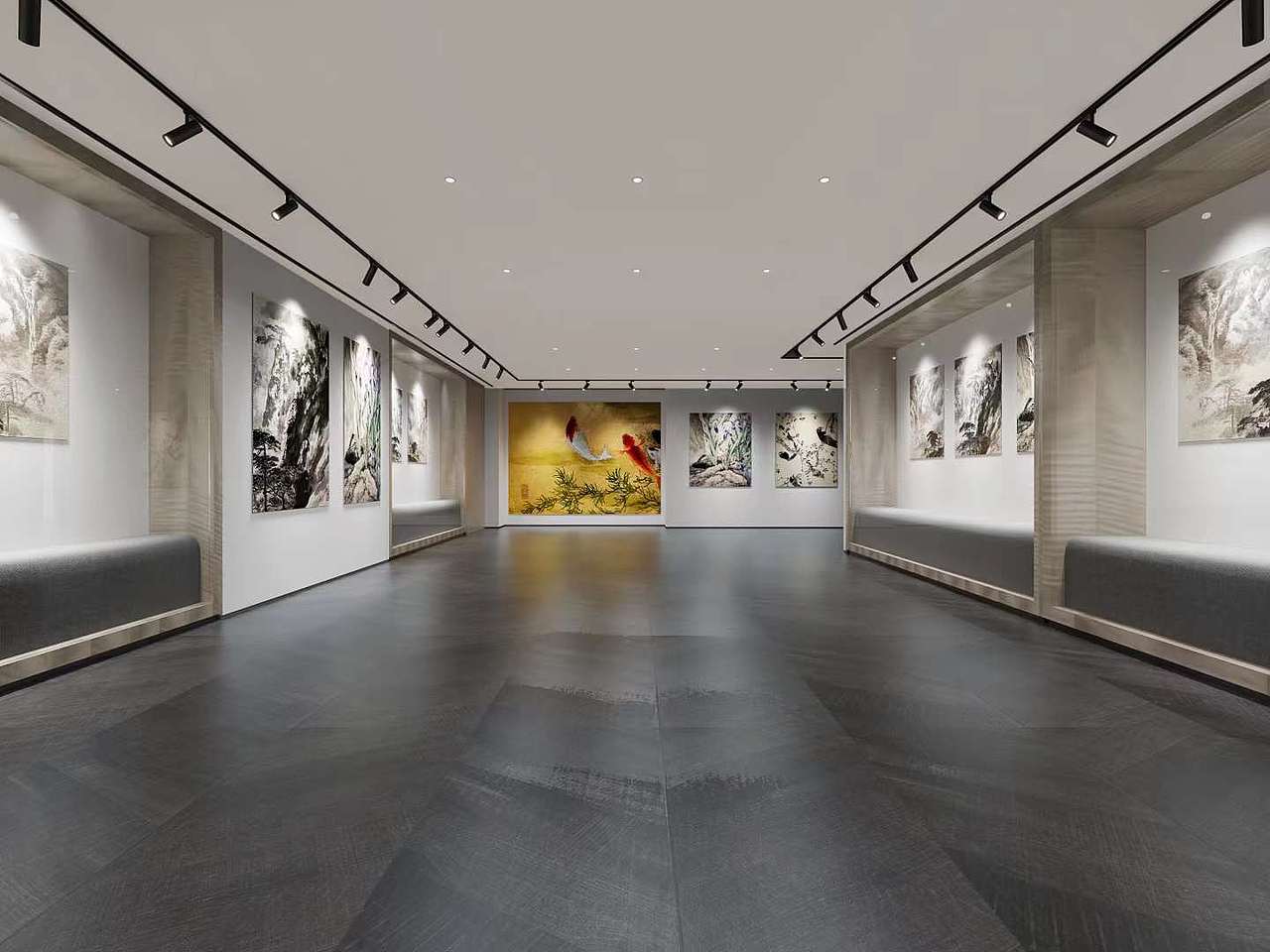 上海-张渊艺术馆 展厅 展馆 博物馆设计方案