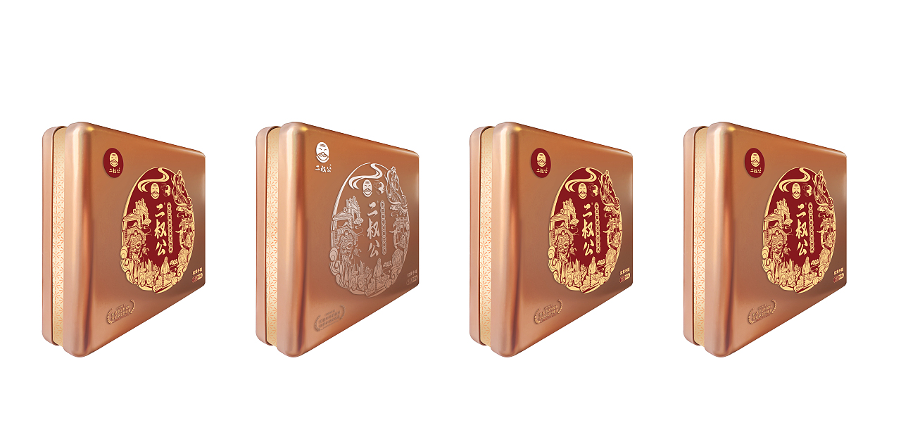 正本設計｜二叔公 月饼包装设计（图ZMzQ3Mjc4MDA0） - 包装 - 站酷设计师正本設計原创素材 - 站酷ZCOOL