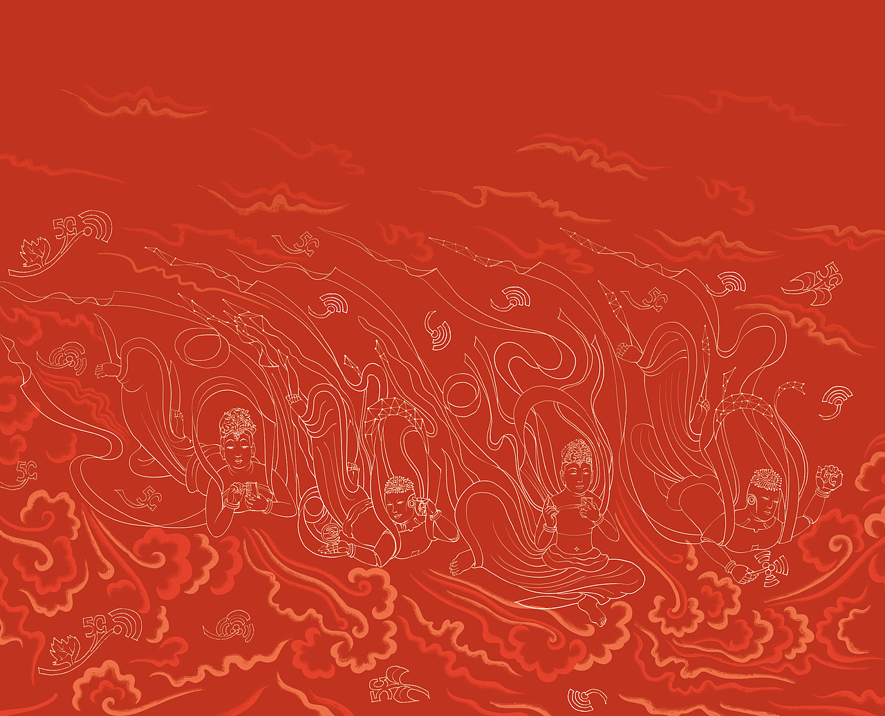 杂志国风插画合集！（图ZMzYxMDE2ODcy） - 商业插画 - 站酷设计师Z昊楠原创素材 - 站酷ZCOOL