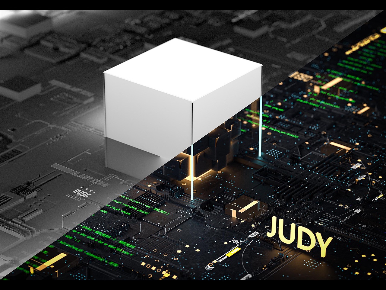 C4D科技芯片（图ZMzIwODE4NTUy） - 其他三维 - 站酷设计师伊人JUDY原创素材 - 站酷ZCOOL