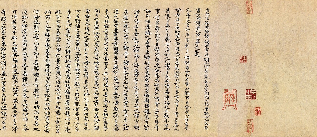 《清明上河图》欣赏（图ZMzQ4NzAwODg0） - 绘画 - 站酷设计师尖荣亮原创素材 - 站酷ZCOOL