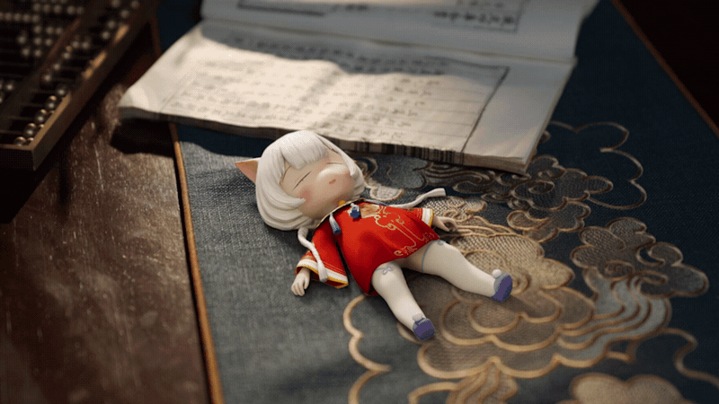 小小潮IP角色实景合成动画