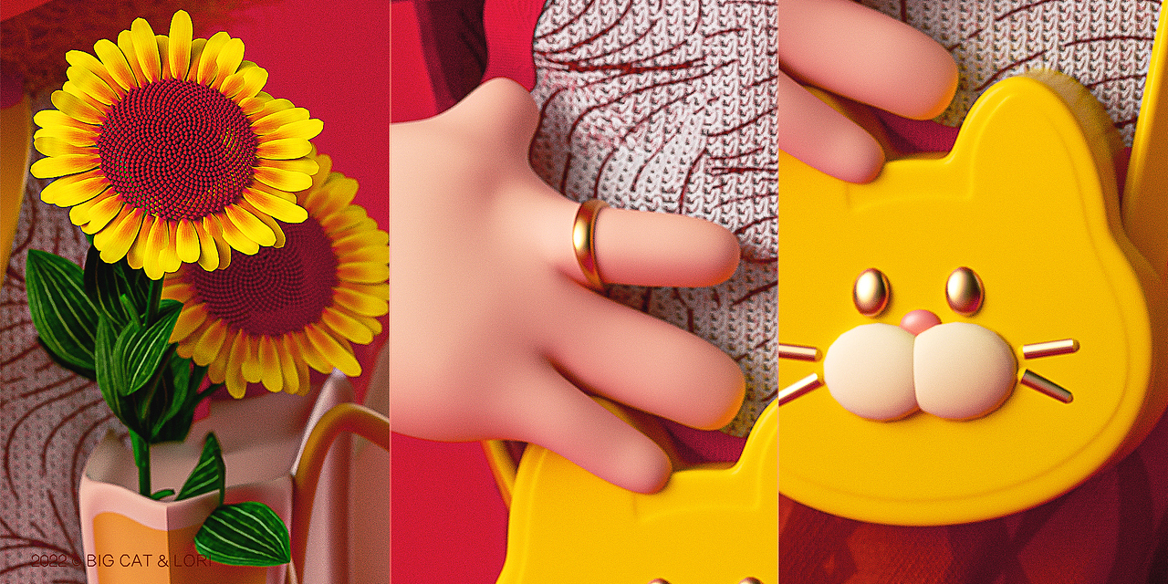 BIG CAT&LORI Characters 3.0-大猫女孩系列