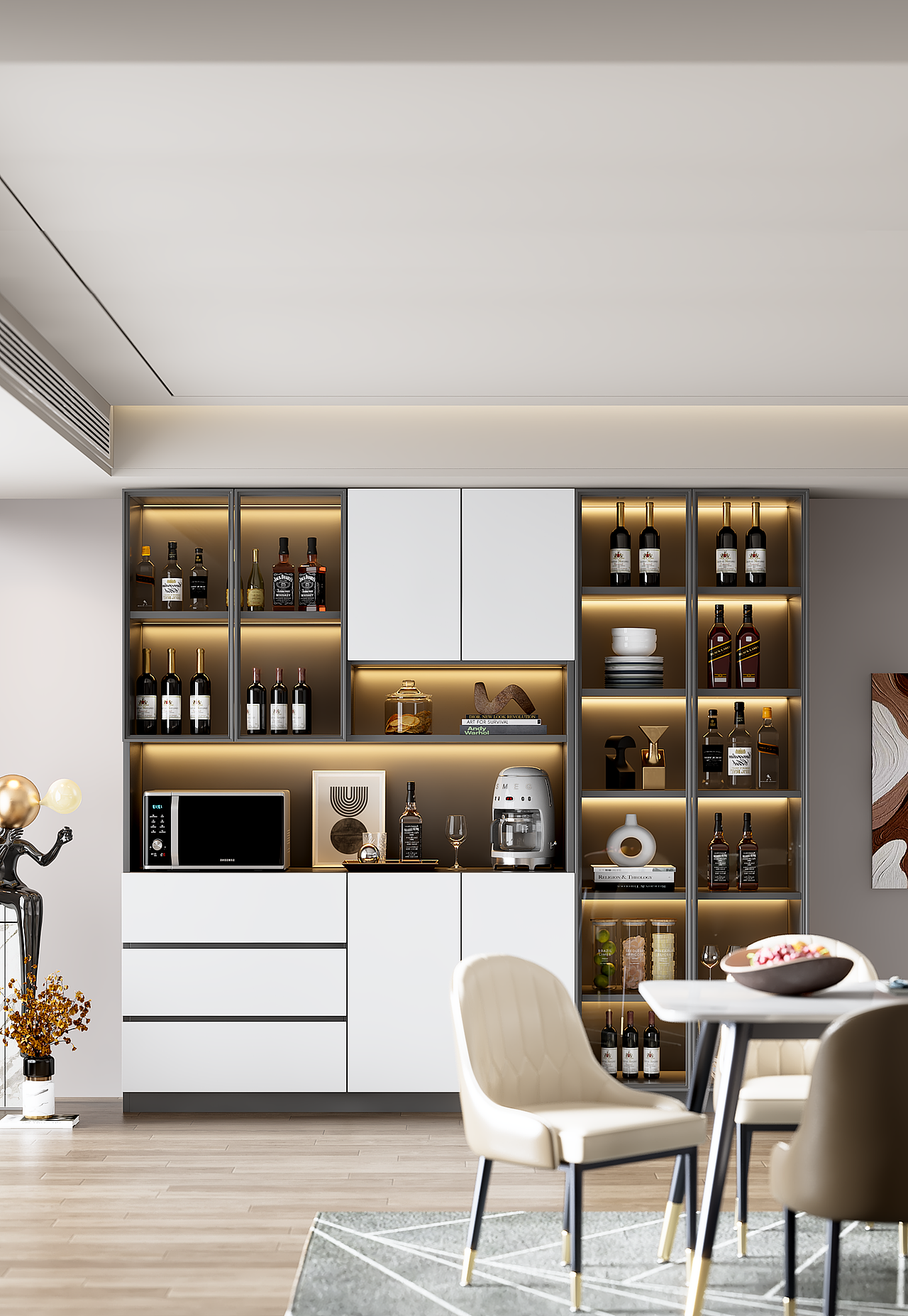 MAX/VR电商板式家具渲染