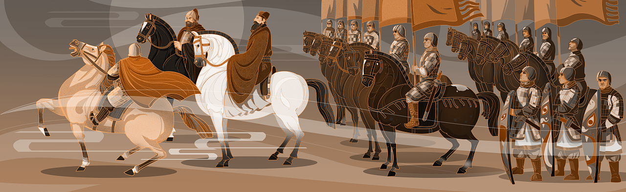 程序主题插画周公订制礼乐《礼》