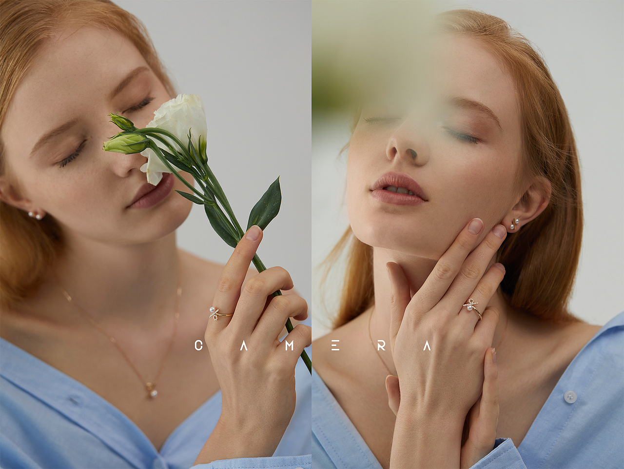 HELAS电商品牌 | 珍珠项链模特拍照（图ZMzE2MzExNjQ0） - 人像摄影 - 站酷设计师咔萌摄影原创素材 - 站酷ZCOOL