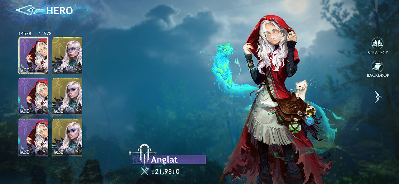 猎魔人题材RPG+SLG 风格化概念设计稿（图ZMzQzMjIyMDUy） - 游戏UI - 站酷设计师AnitaGT原创素材 - 站酷ZCOOL