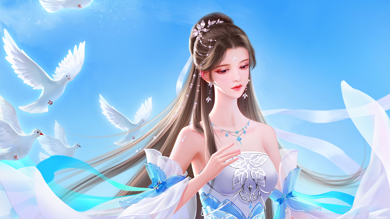 陆雪琪同人图_划水的虾米-站酷zcool