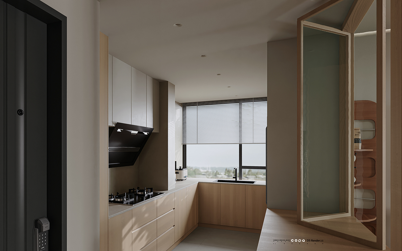 D5渲染器原木风视觉表现|靠背视觉D5写实案例全流程（图ZMzU0OTI4NDAw） - 家装设计 - 站酷设计师靠背高端视觉表现原创素材 - 站酷ZCOOL