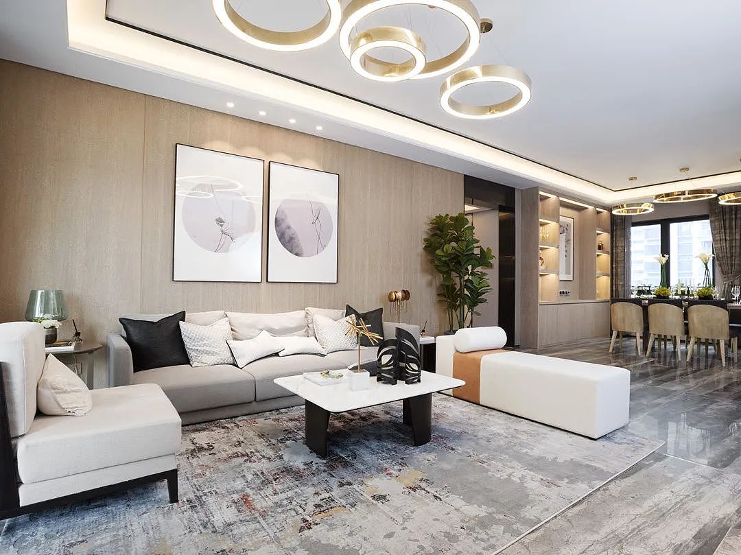 200m²现代轻奢丨高级优雅，精致大气！