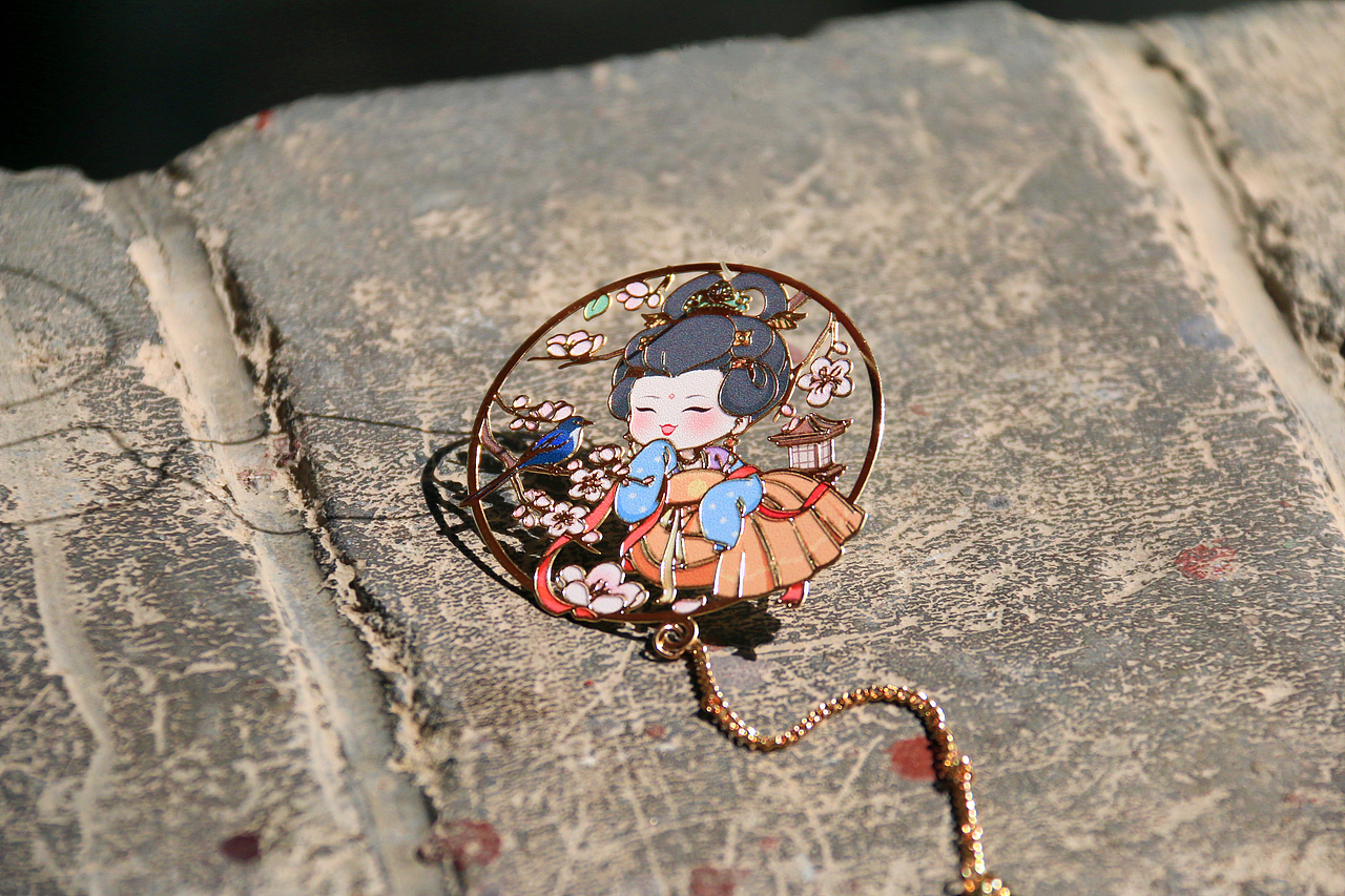 福禄寿喜文创IP设计 西安博物院 书签 镜子