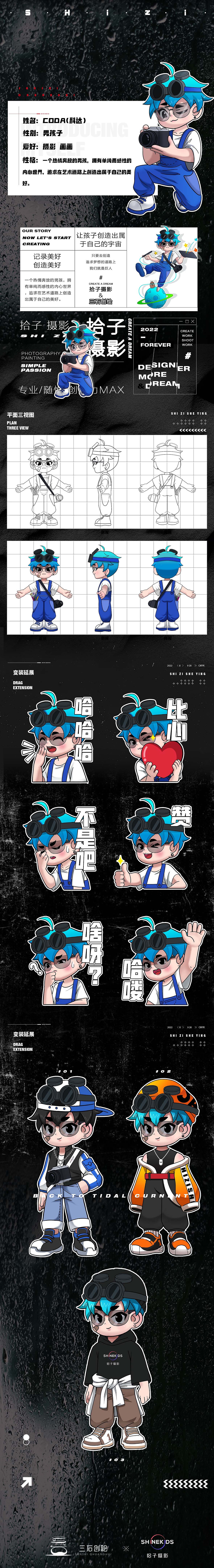 IP案例练习（图ZMzIzMTMxOTM2） - IP形象 - 站酷设计师泓三石头原创素材 - 站酷ZCOOL