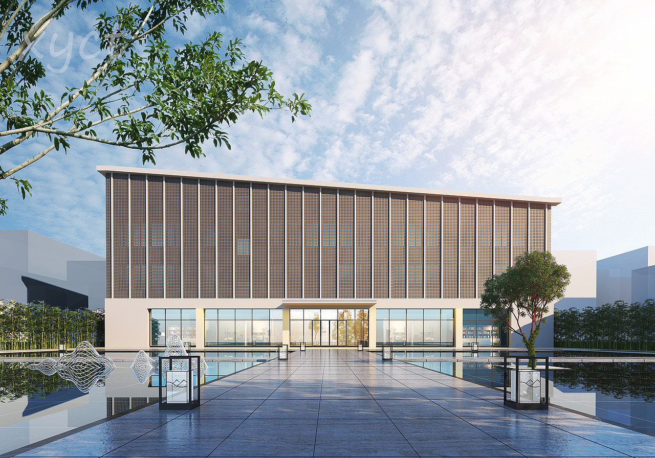 工装室外效果图