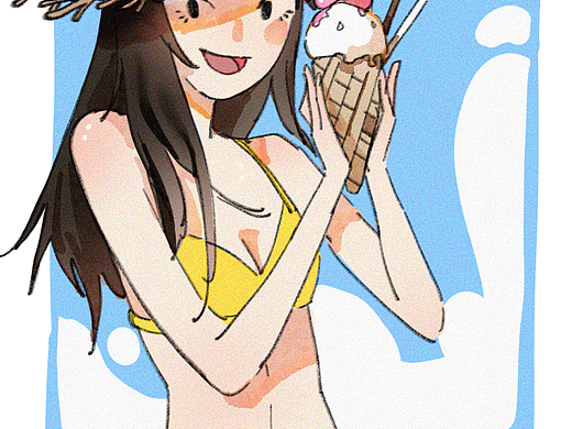 夏天和海边太配了