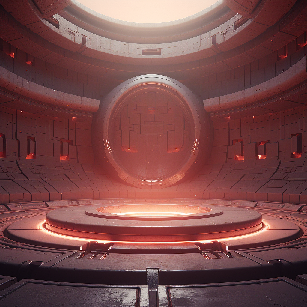 AI科技空间大场景 | 保姆教程（图ZMzQ5NTQ4OTE2） - 品牌 - 站酷设计师狮子白原创素材 - 站酷ZCOOL