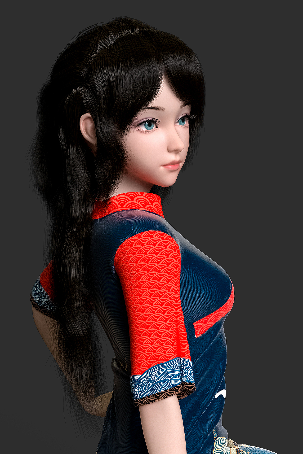 虚拟IP小梦国风 国潮（图ZMzIzNDQ1NjA0） - 人物/生物 - 站酷设计师ULTRA一MODERN原创素材 - 站酷ZCOOL