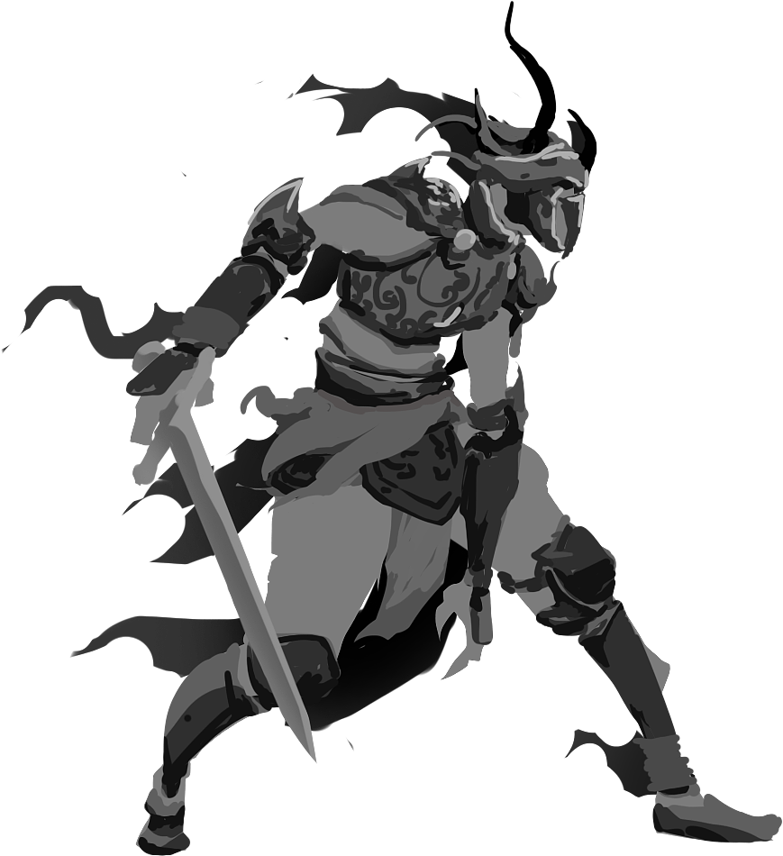 角色概念设计,灵活的骑士