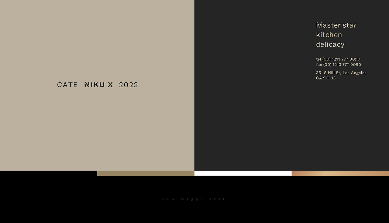NIKU X 和牛烤肉会所LOGO设计 | 炙味艺术