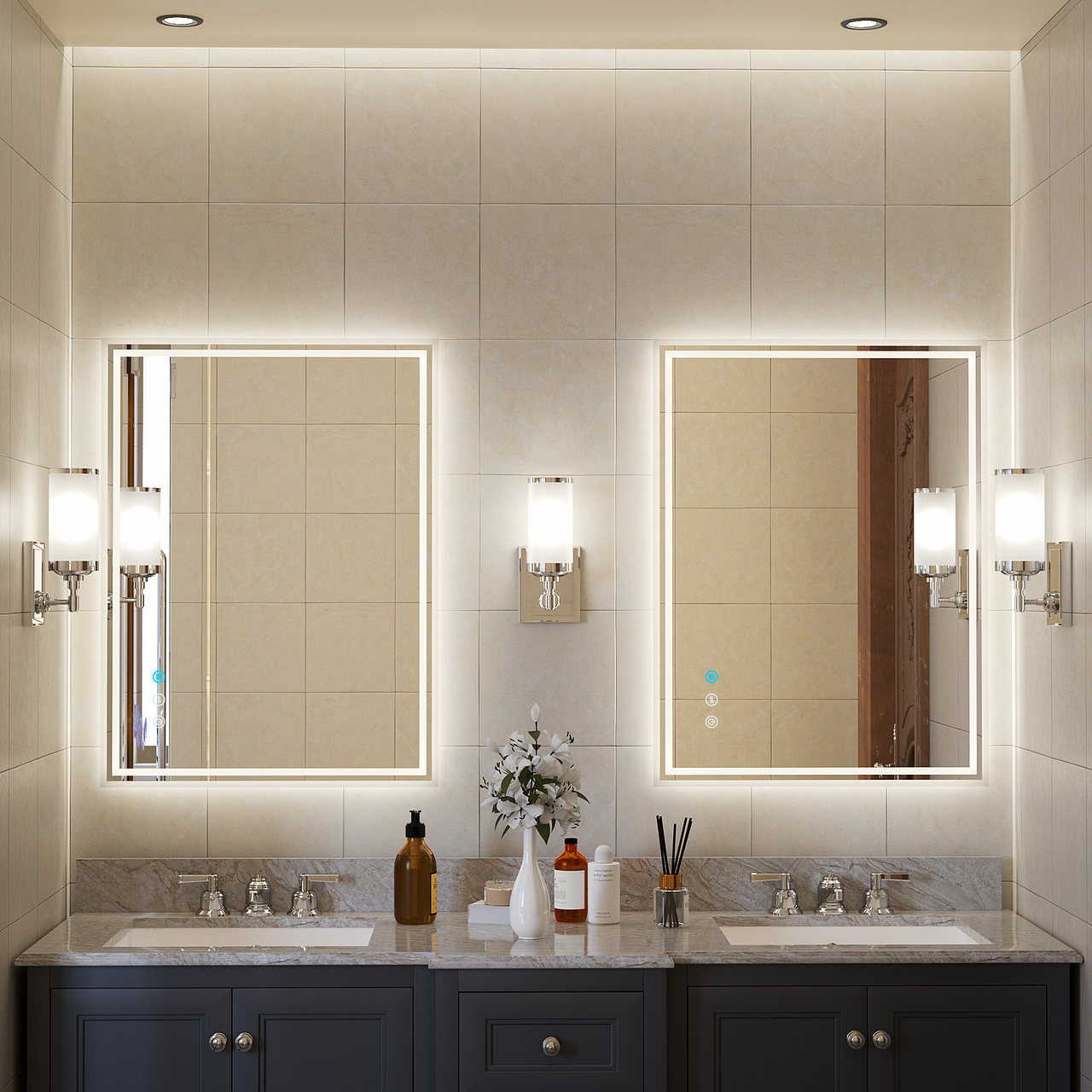 浴室场景渲染(C4D+Corona)