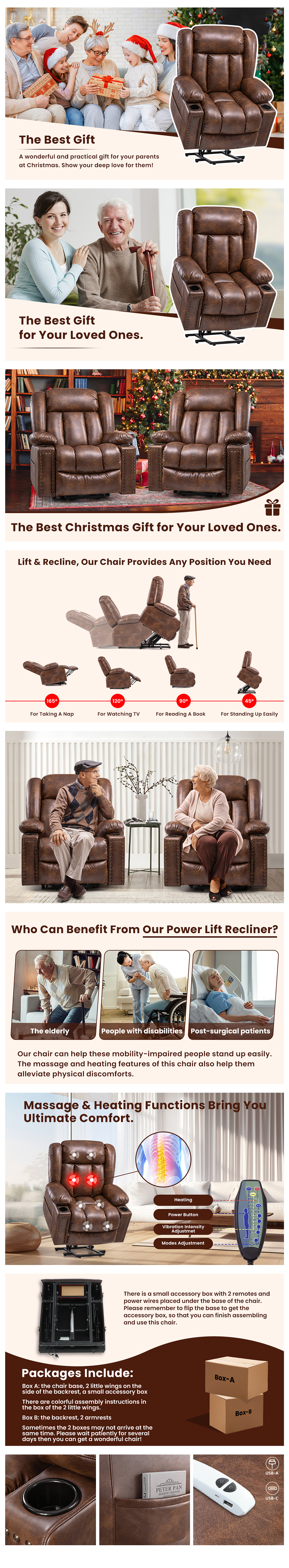 亚马逊-老人按摩椅