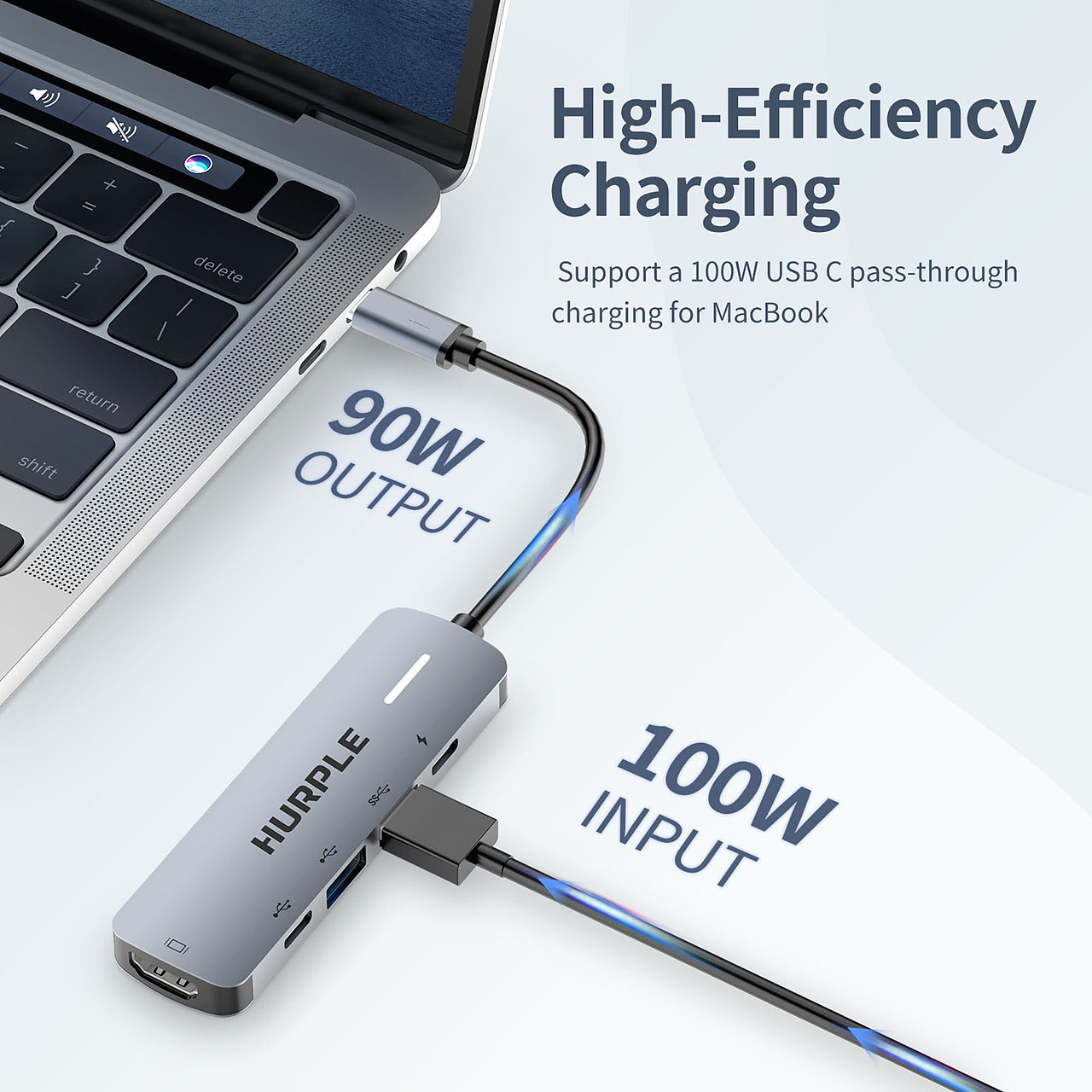 亚马逊 HURPLE USB-C扩展坞 电商设计（图ZMzQ1MTcyMzE2） - 电商 - 站酷设计师EdgarLii原创素材 - 站酷ZCOOL