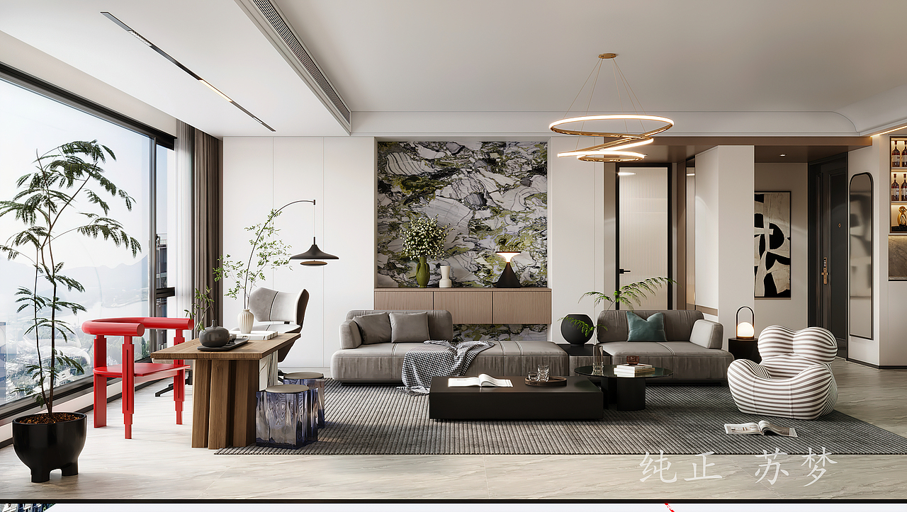 现代（图ZMzMwMTExNzM2） - 家装设计 - 站酷设计师梦梦很甜原创素材 - 站酷ZCOOL