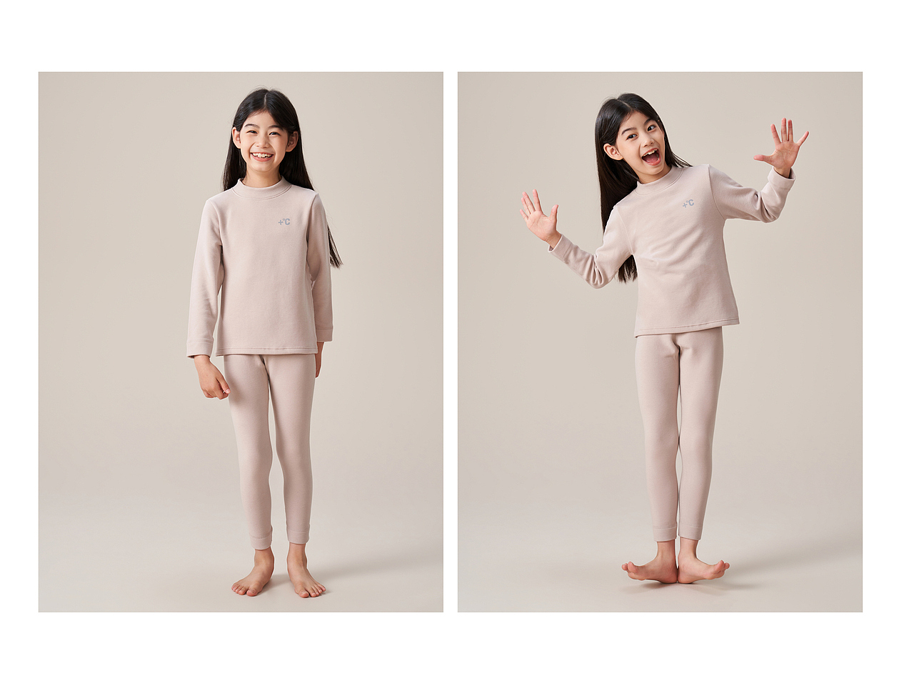 holakids x 猫人儿童保暖内衣 2022 A/W（图ZMzI0NTQyOTgw） - 人像摄影 - 站酷设计师holakids原创素材 - 站酷ZCOOL