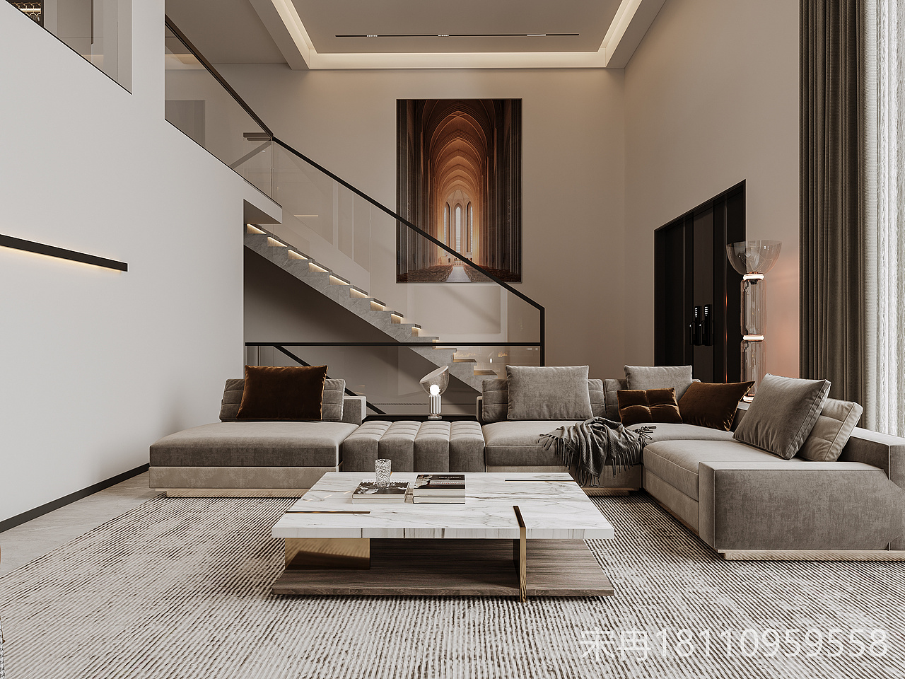 现代风格，简约而不简单（图ZMzYwMTcyOTAw） - 家装设计 - 站酷设计师SR18110959558原创素材 - 站酷ZCOOL