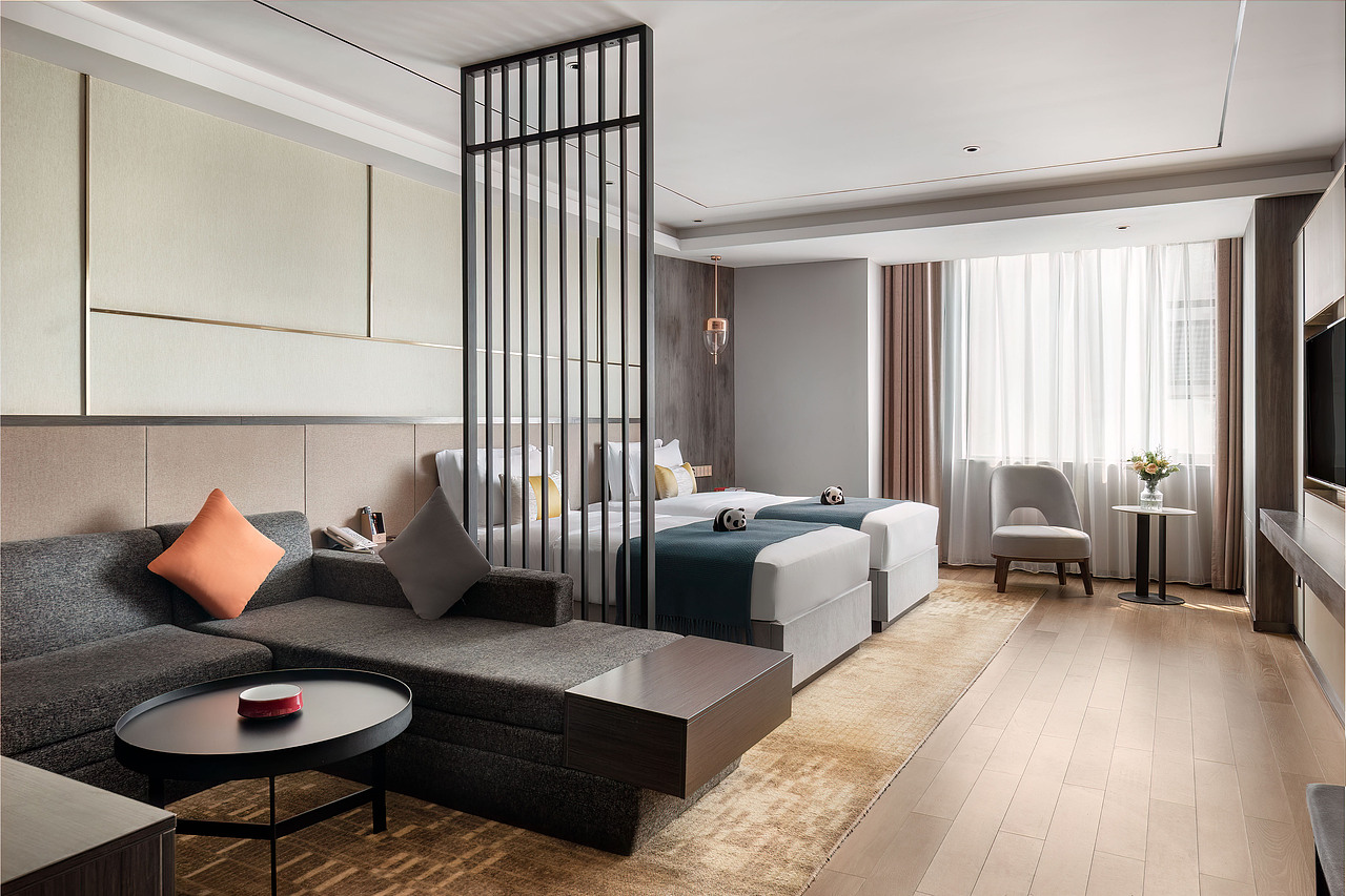 酒店摄影-《成都山水S酒店》（图ZMzQ4MjkxMTcy） - 环境/建筑摄影 - 站酷设计师李牧严原创素材 - 站酷ZCOOL