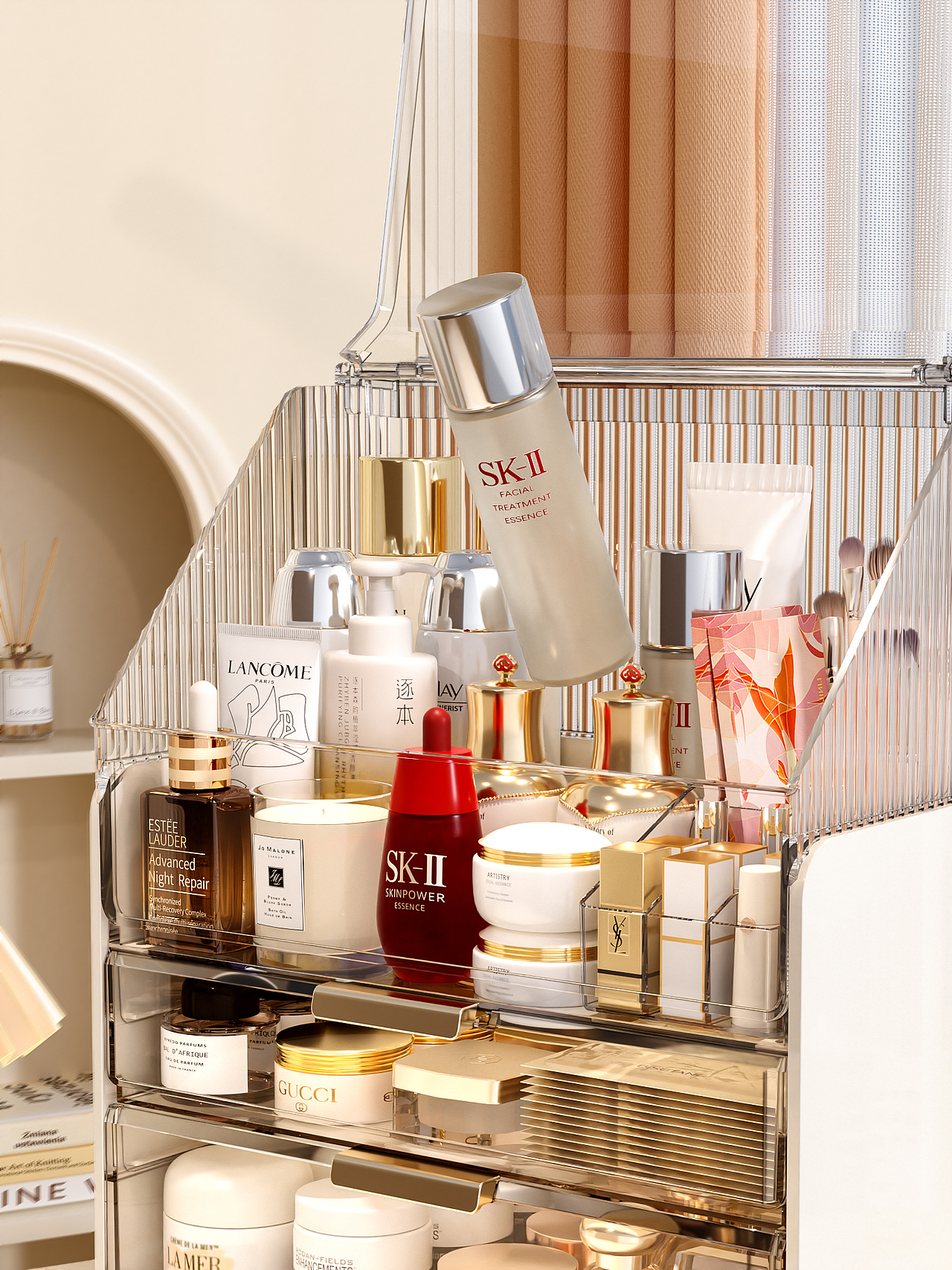 近期产品渲染（化妆盒三维渲染）