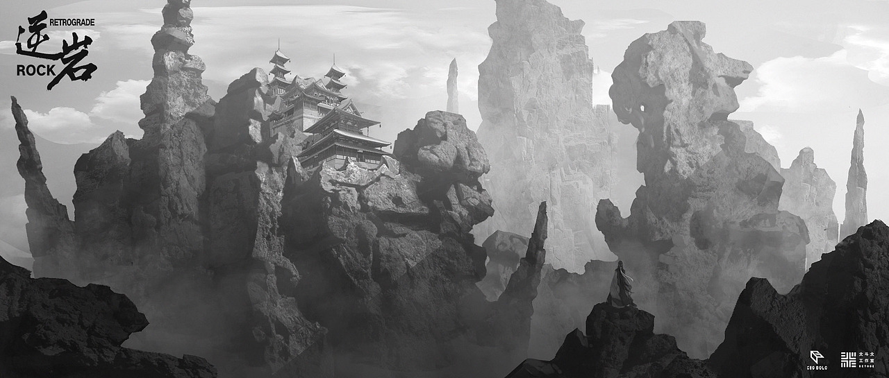 《黑白气氛图》 (2) | 北斗北学馆·基础班学员作品