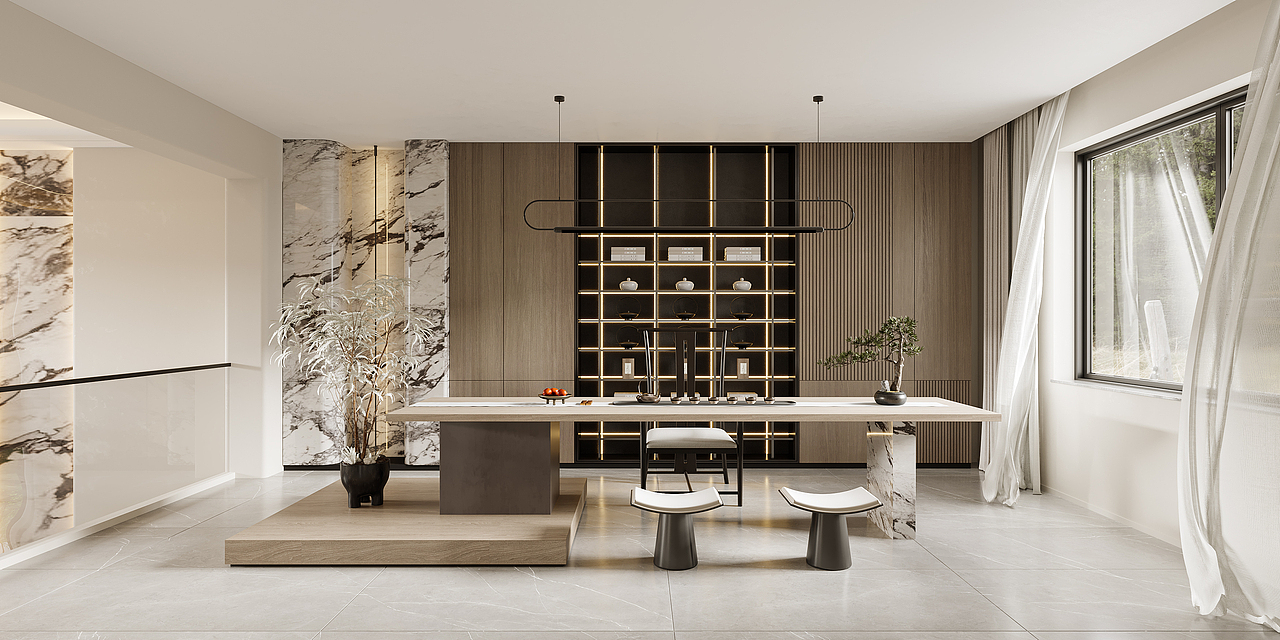 合肥 锦轩设计表现 | 商业写实组 别墅 高级