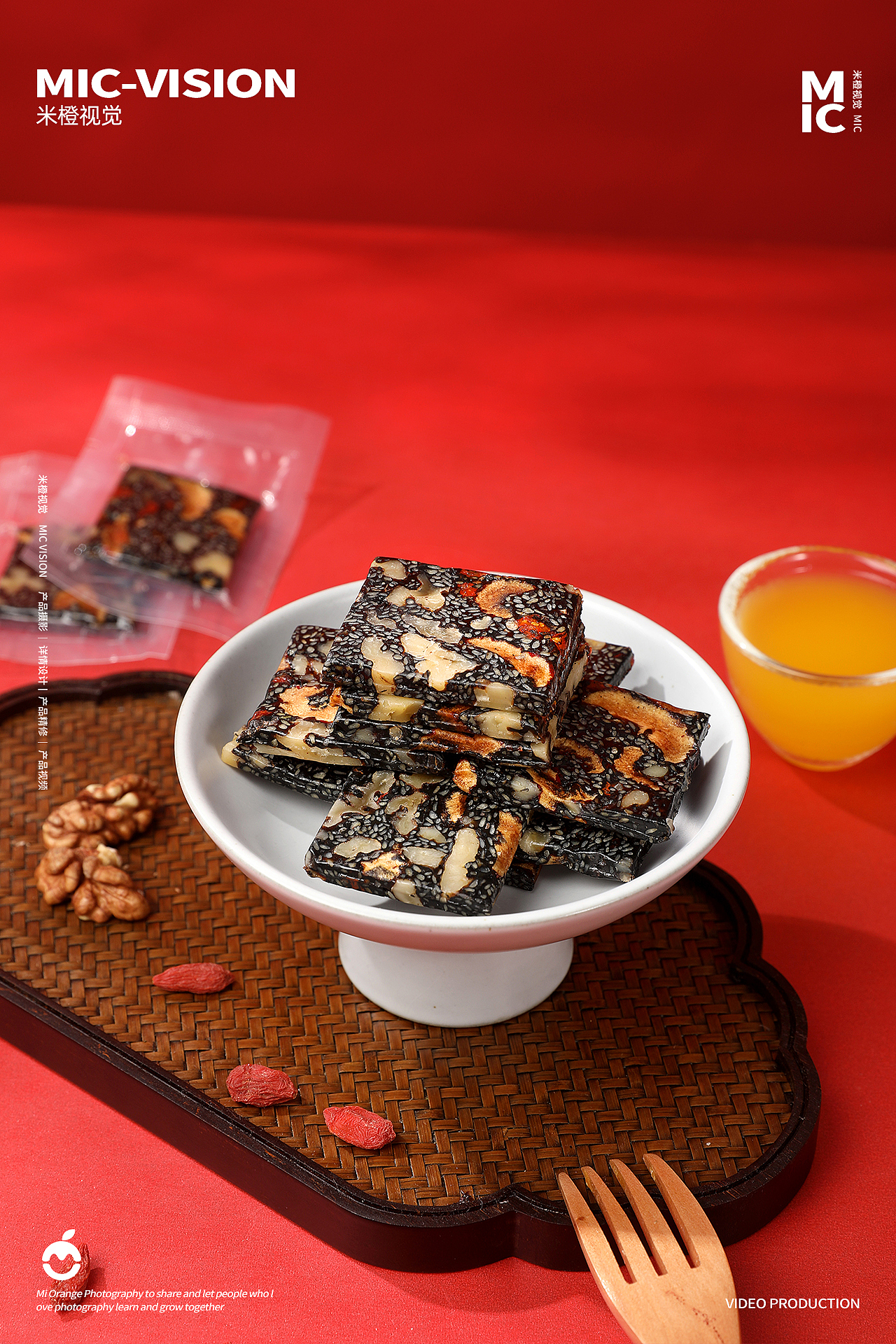 产品摄影|阿胶糕 ✖ 米橙视觉