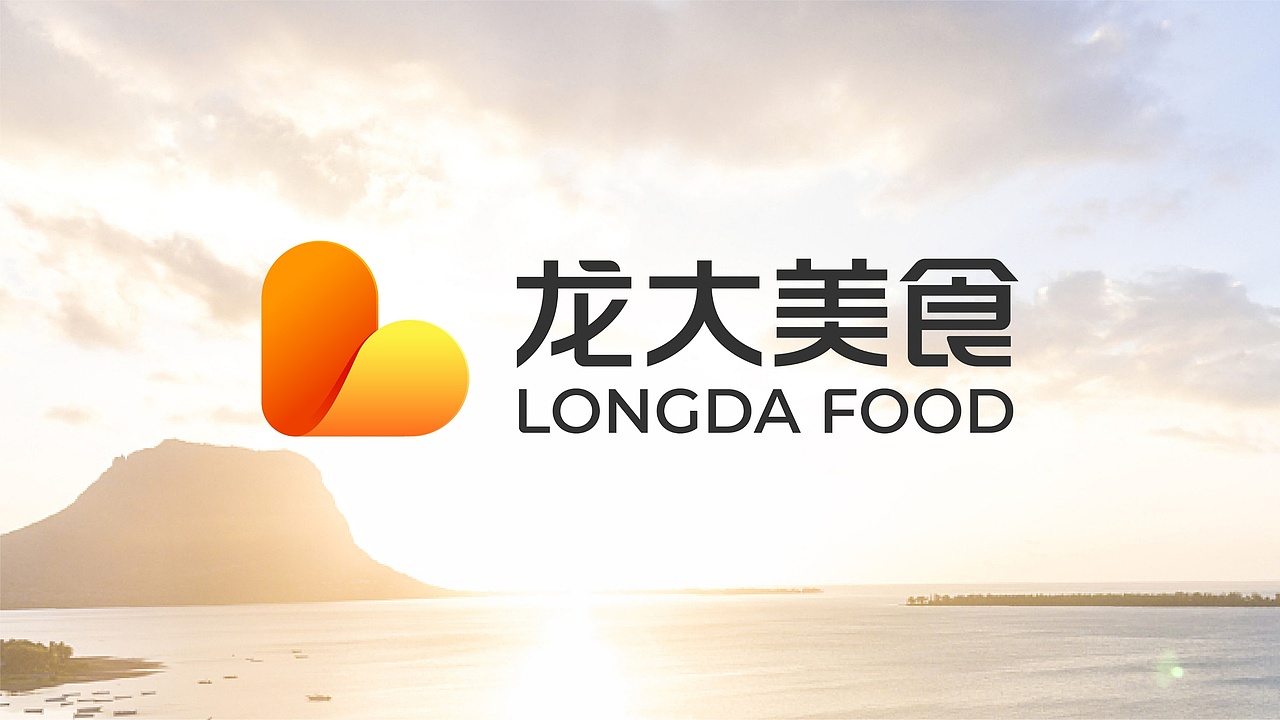 龙大美食食品品牌形象设计