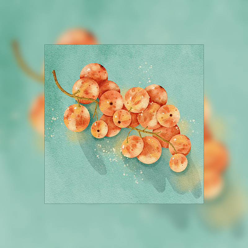 iPad水彩练习 procreate还是蛮香的