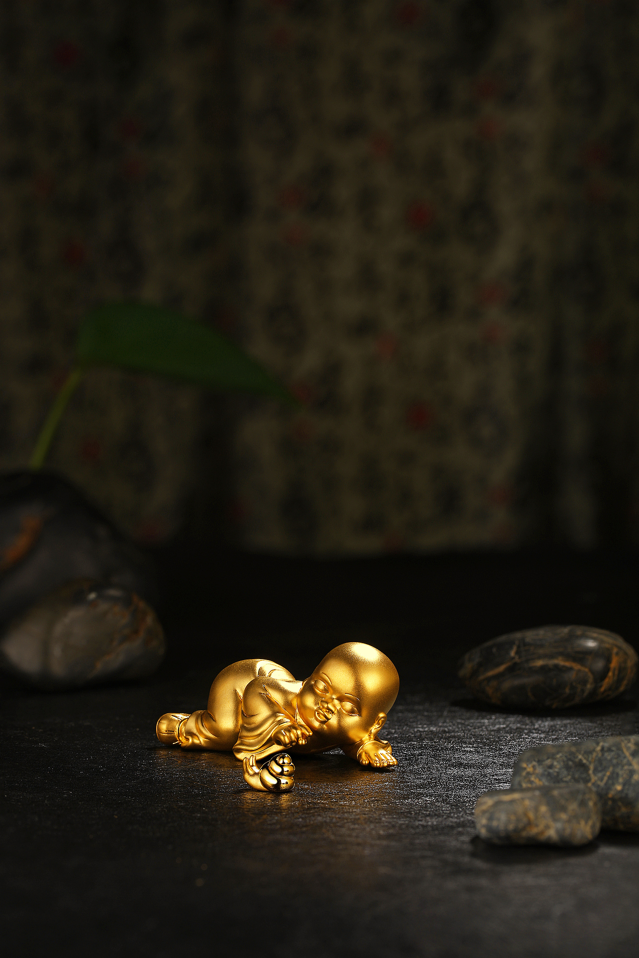 黄金/珠宝/白底图/静物摄影/珍珠/首饰/宝石/场景图