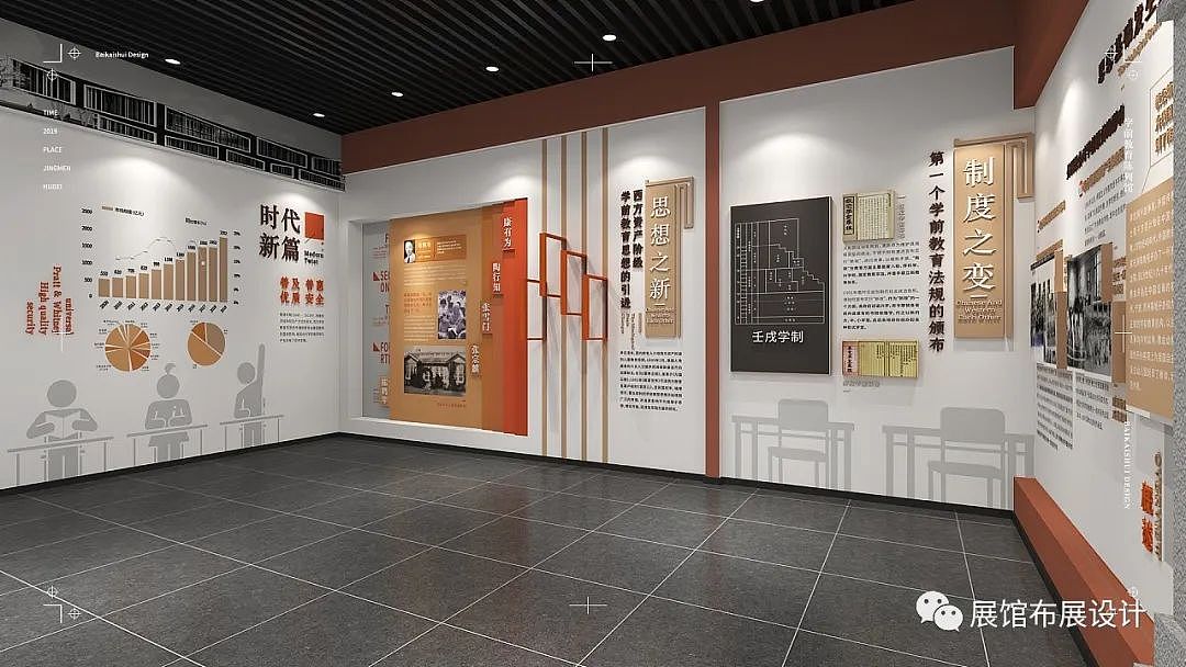 中式国风展厅展馆文化墙设计案例浅析(图ZMzU3MDIzNzA4) - 展陈设计 - 站酷设计师暖水社原创素材 - 站酷ZCOOL