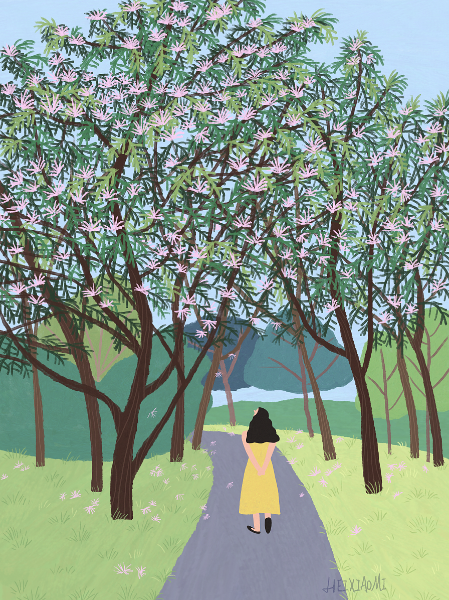 插画 | 美好夏日（图ZMzIxMTcxNDU2） - 创作习作 - 站酷设计师黑小米原创素材 - 站酷ZCOOL