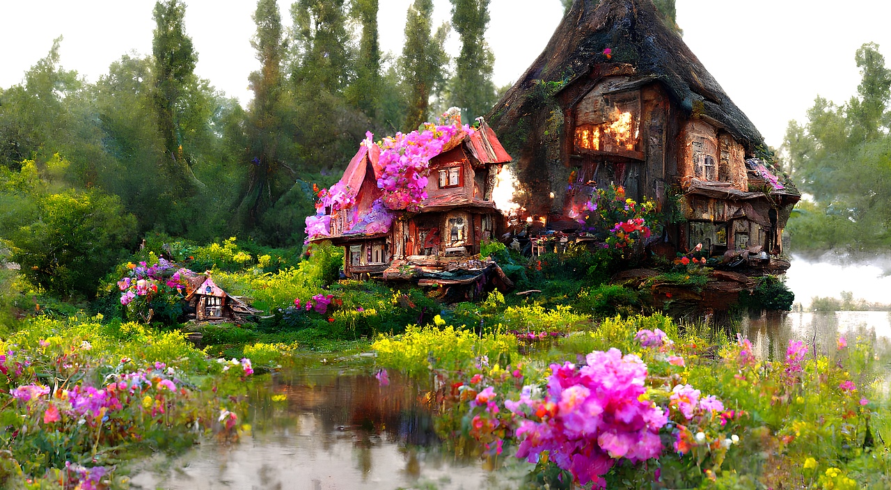 你说可以把春天种在屋顶上--ayu醒梦如画-4k-42/365（图ZMjk2OTU3OTEy） - 艺术插画 - 站酷设计师AYUS原创素材 - 站酷ZCOOL