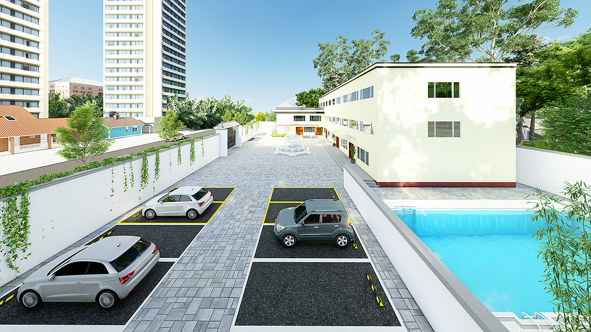 【效果图表现】办公空间+品牌展位+企事业展厅