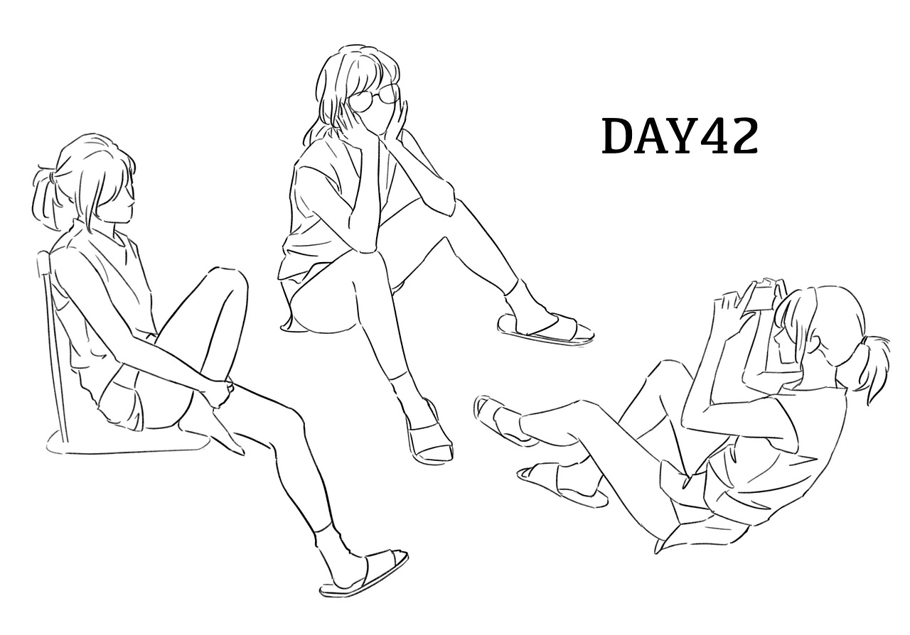 #速写60天挑战赛#day42@速写班长（图ZMjk2Njc1NzI0） - 创作习作 - 站酷设计师miju960原创素材 - 站酷ZCOOL