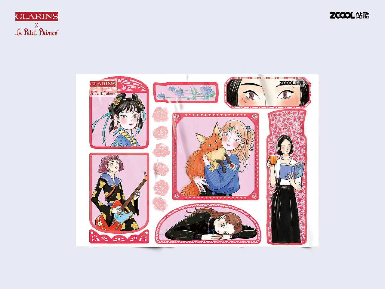 多样#多巴胺#少女（图ZMzQzOTM4OTIw） - 商业插画 - 站酷设计师python22原创素材 - 站酷ZCOOL
