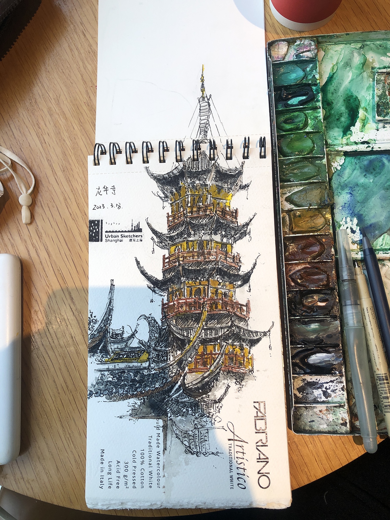 生活插画本-古建筑篇