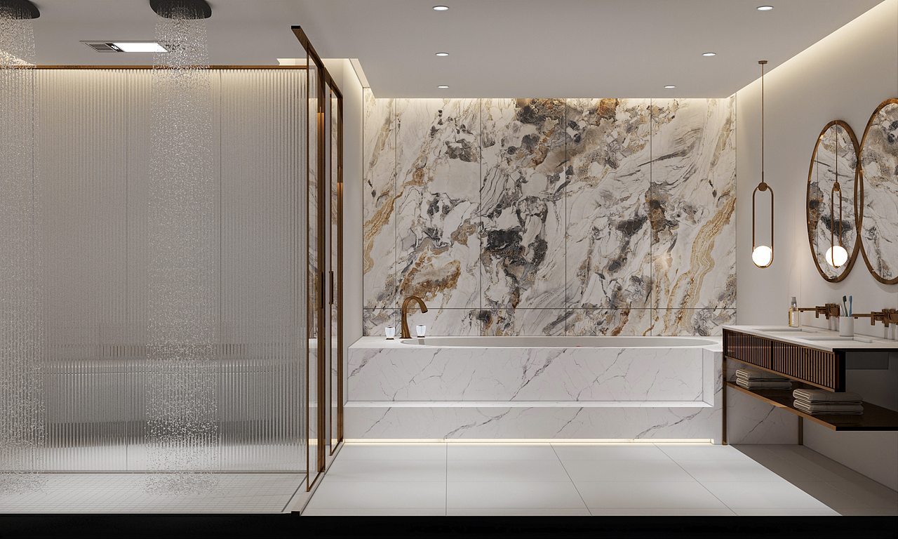 沈阳龙湖原著叠拼样板间设计