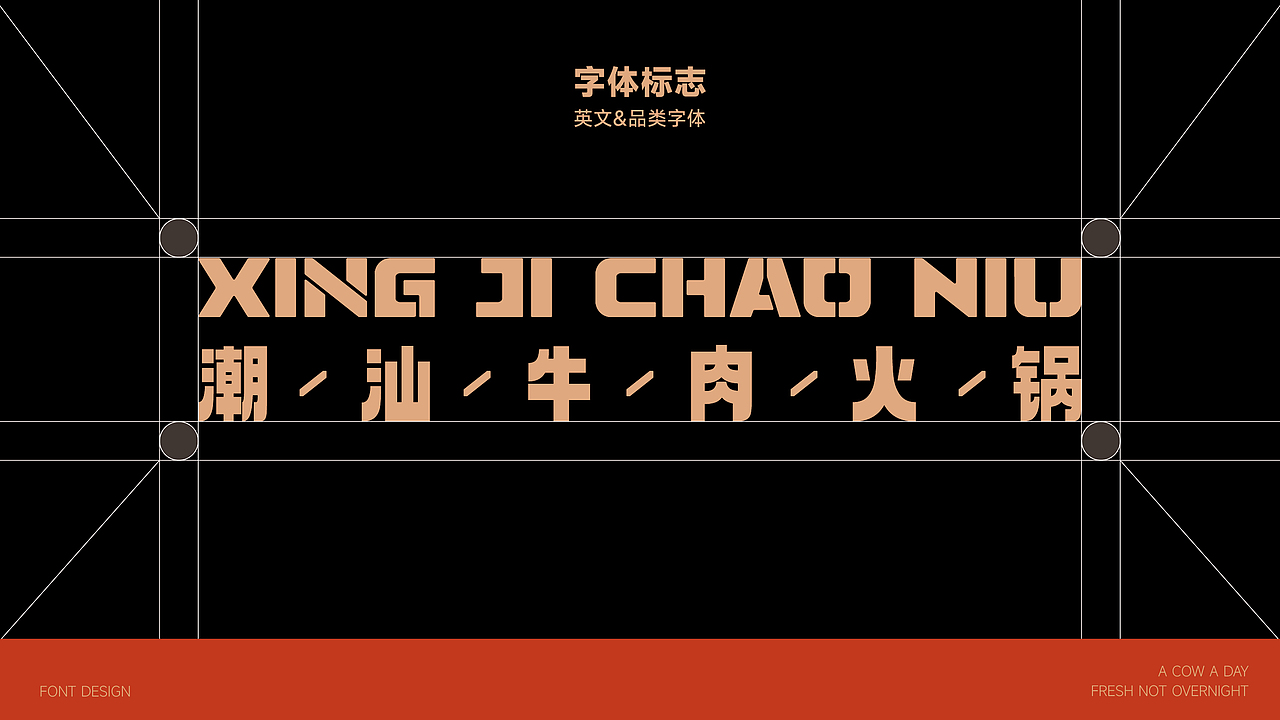 兴记潮牛餐饮品牌LOGO设计|潮汕牛肉火锅|LOGO设计