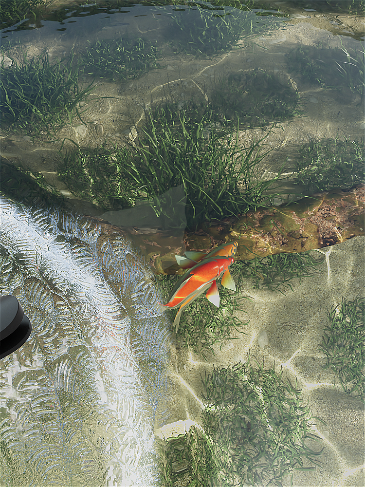 心海伽蓝 x 简艺 | 水波纹淋浴房三维动画