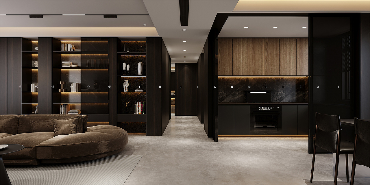 意式极简装修风格,少即是多的精致简约。