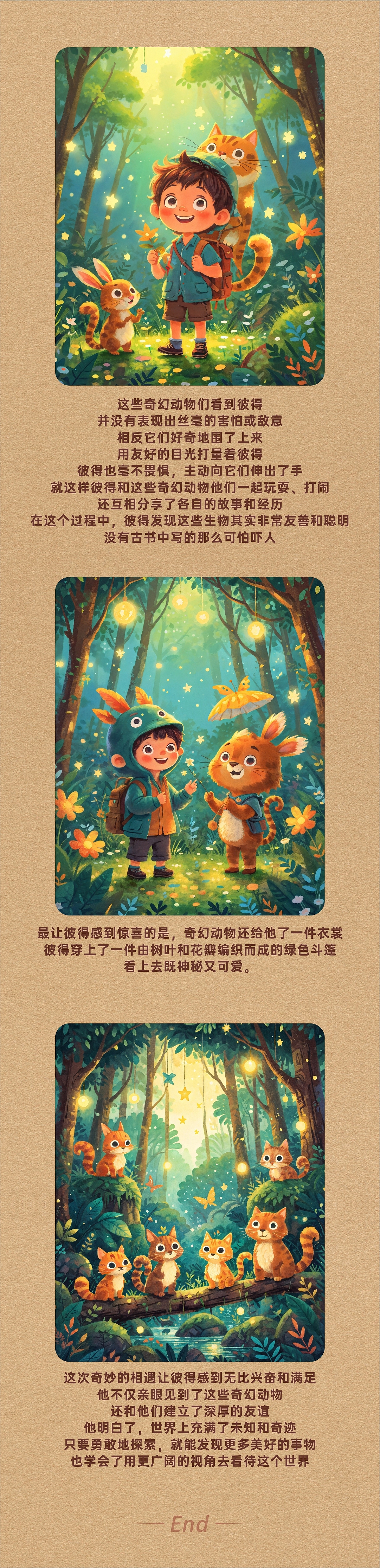 【彼得森林冒险记】（图ZMzY4OTcxMTky） - AI作品 - 站酷设计师叽里呱啦彭斯嘎原创素材 - 站酷ZCOOL